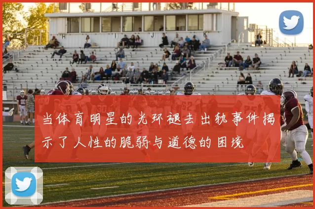 当体育明星的光环褪去出轨事件揭示了人性的脆弱与道德的困境